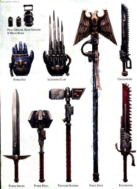 WH40K: Force Weapons